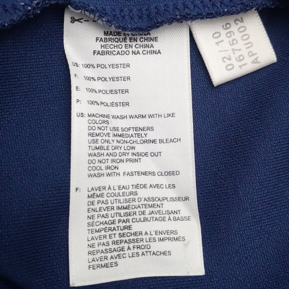 Adidas Clima 365 Navy Black & White Ladies Size Small 1/4 Zip Athletic Jacket - Picture 6 of 11